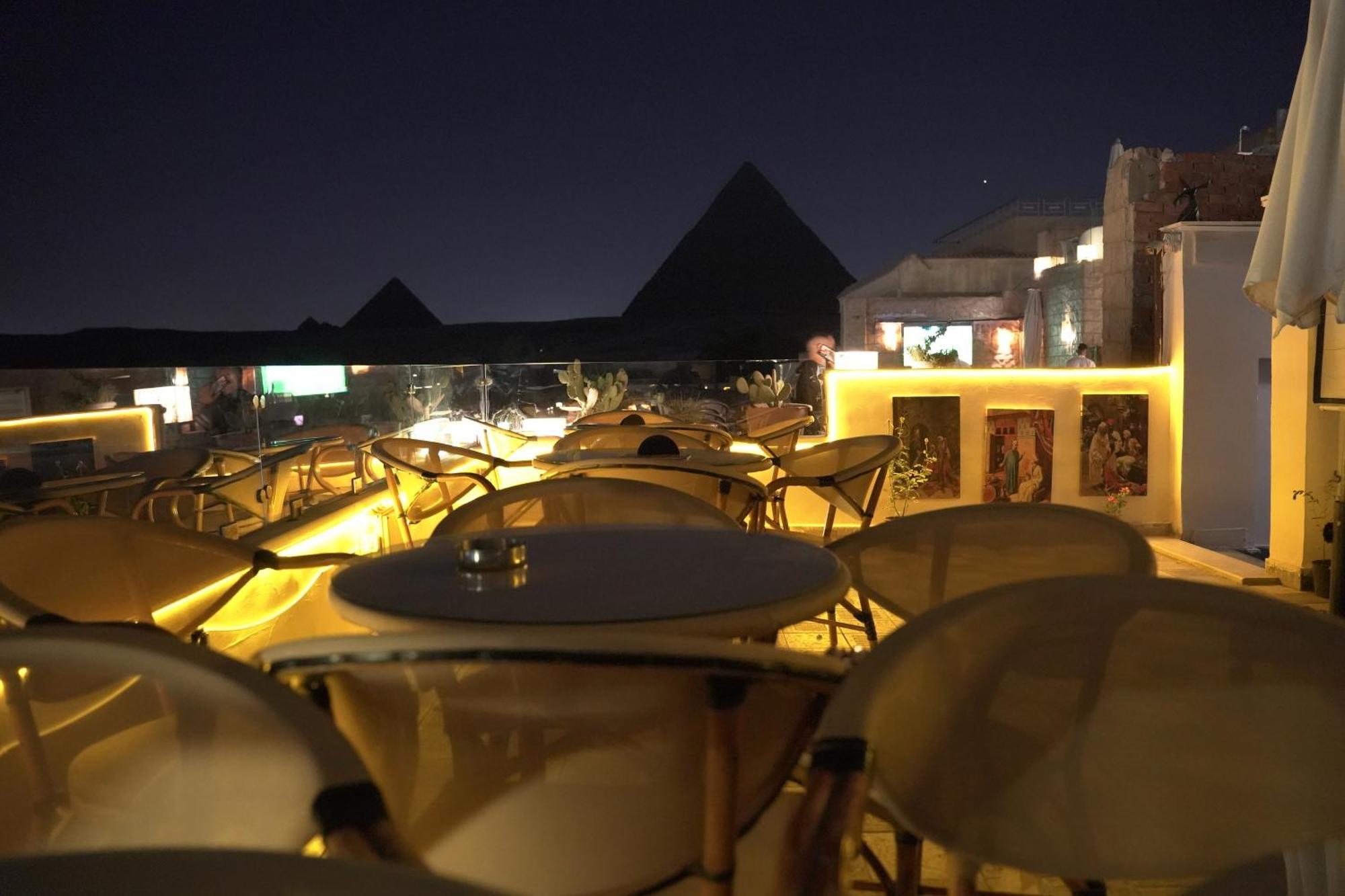 Queen Cleopatra Pyramids View Kafrat al Jabal ภายนอก รูปภาพ